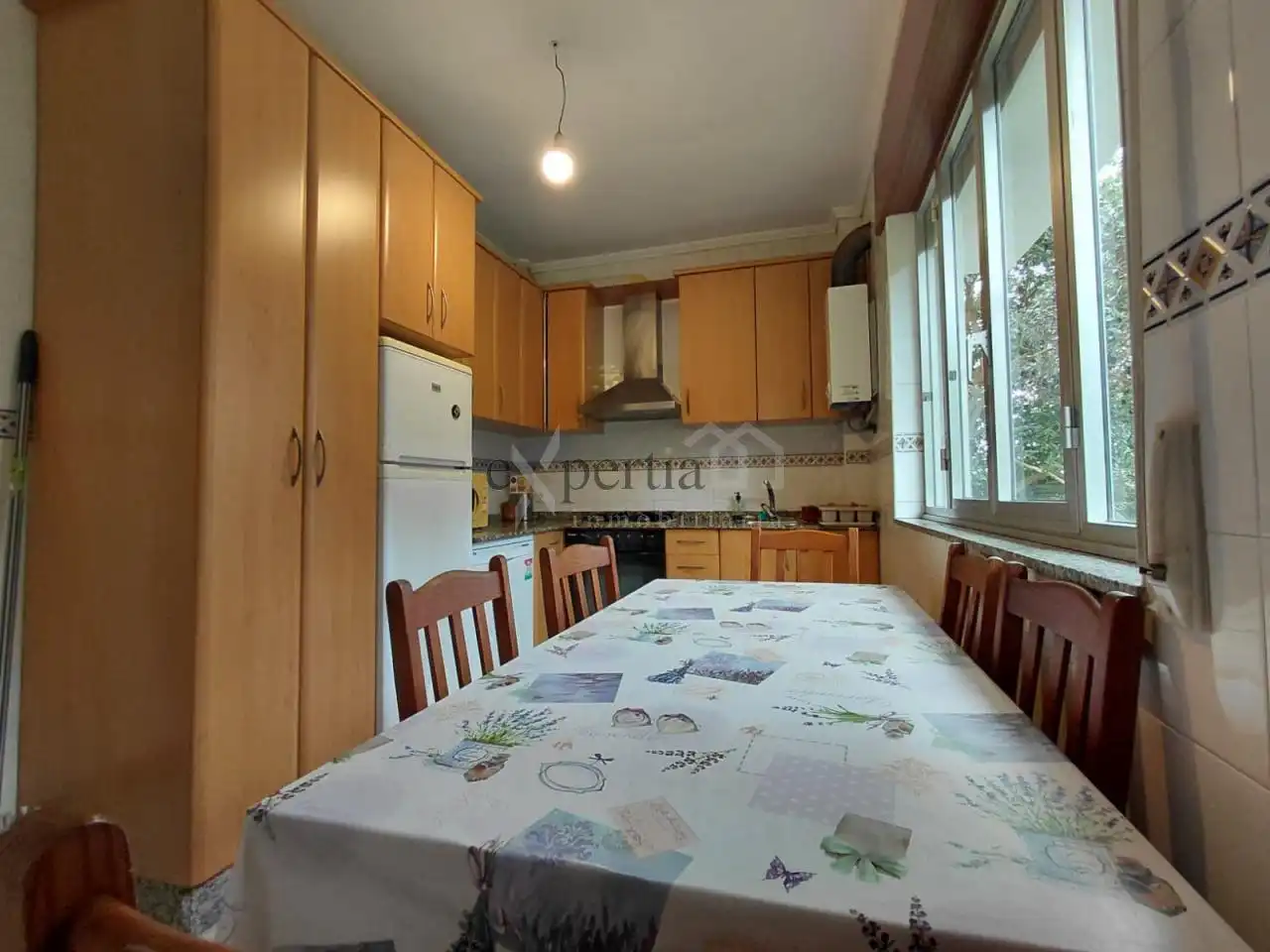 Kitchen of Flat for rent in Boiro  with Heating and Furnished