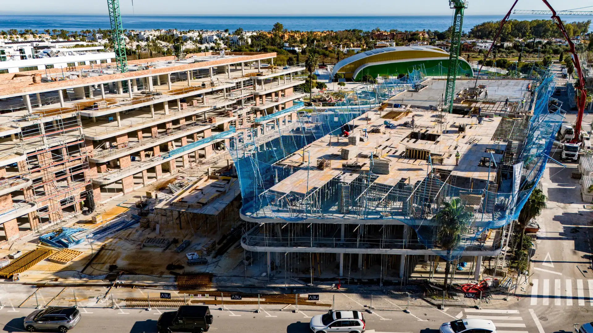 Vista exterior de Apartamento en venta en Marbella con Aire acondicionado, Terraza y Piscina