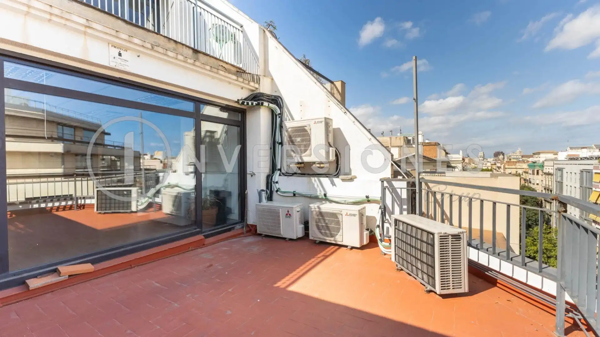 Terraza de Oficina de alquiler en Barcelona con Aire acondicionado, Calefacción y Terraza
