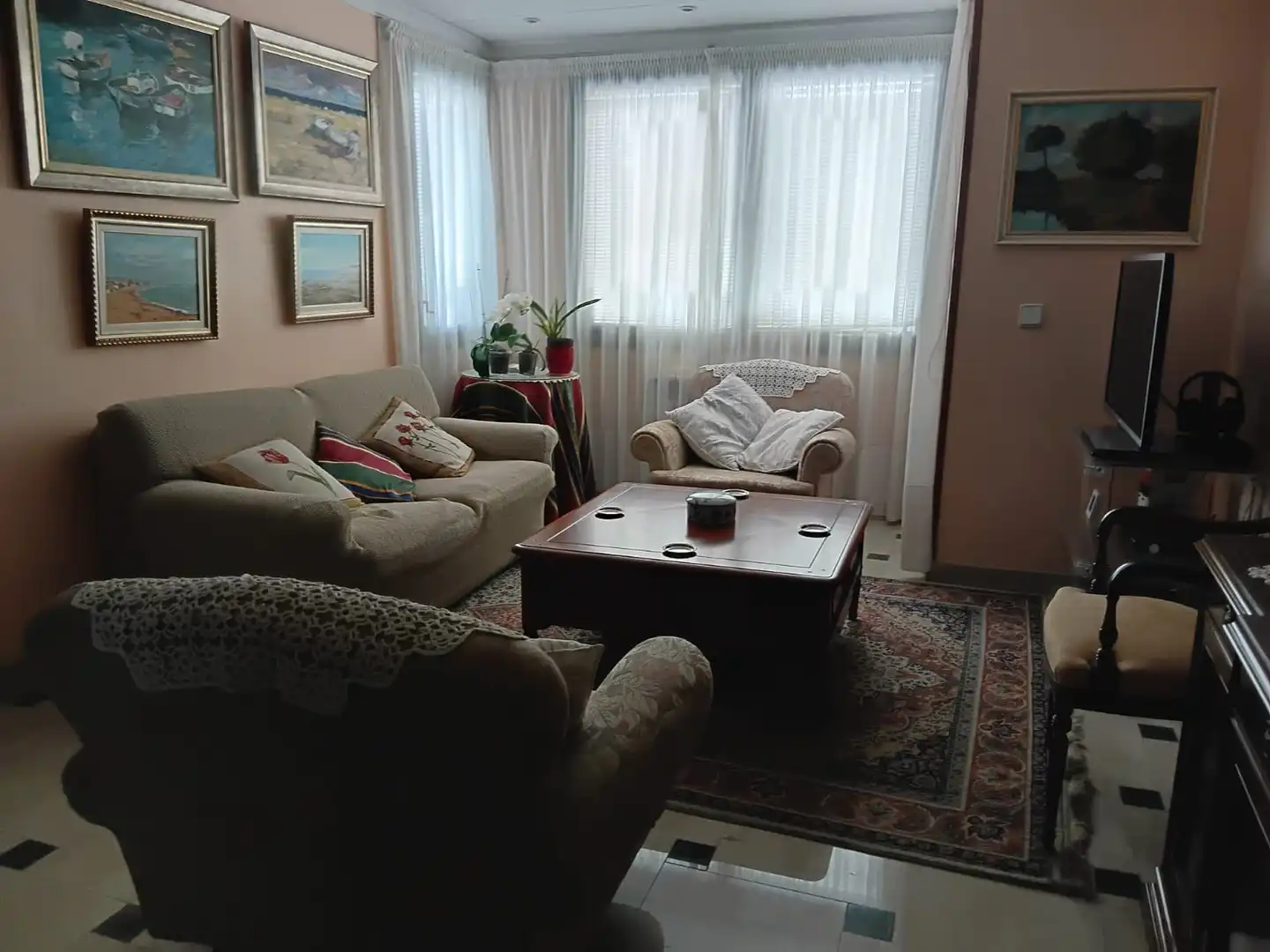 Living room of Detached homes for sale in Benicarló  with Air Conditioner, Heating and Terrace