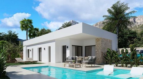 FANTASICA VILLA DE OBRA NUEVA EN ZONAS MUY VERDE EN  FINESTRAT CON PISCINA PROPIA, imatge 2