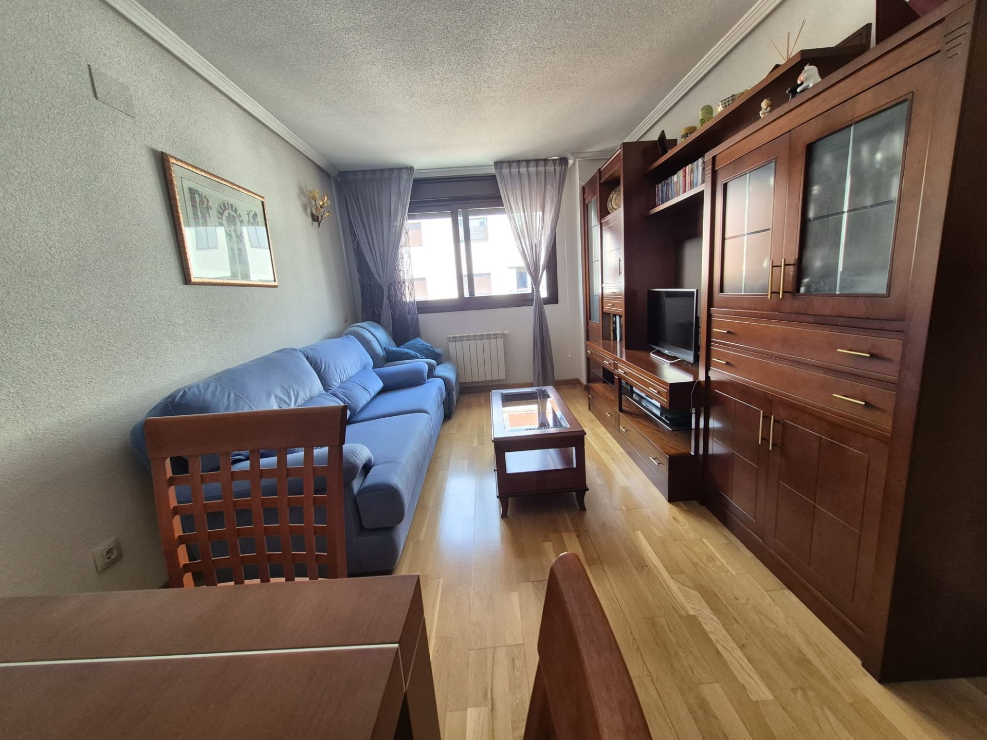 Living room of Flat for sale in Ávila Capital  with Heating, Terrace and Storage room