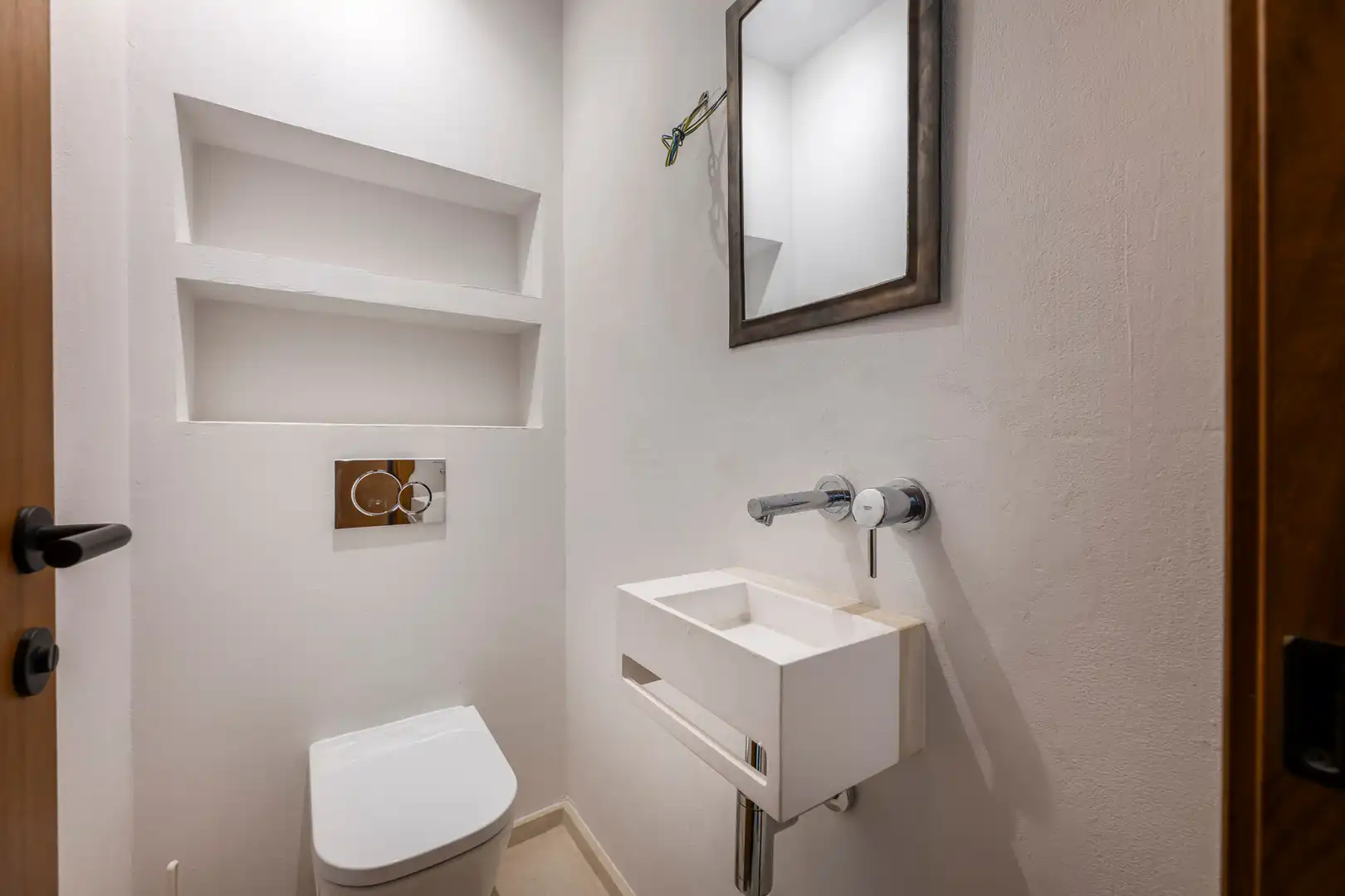 Baño de Casa adosada en venta en Santa María del Camí con Aire acondicionado, Jardín privado y Terraza