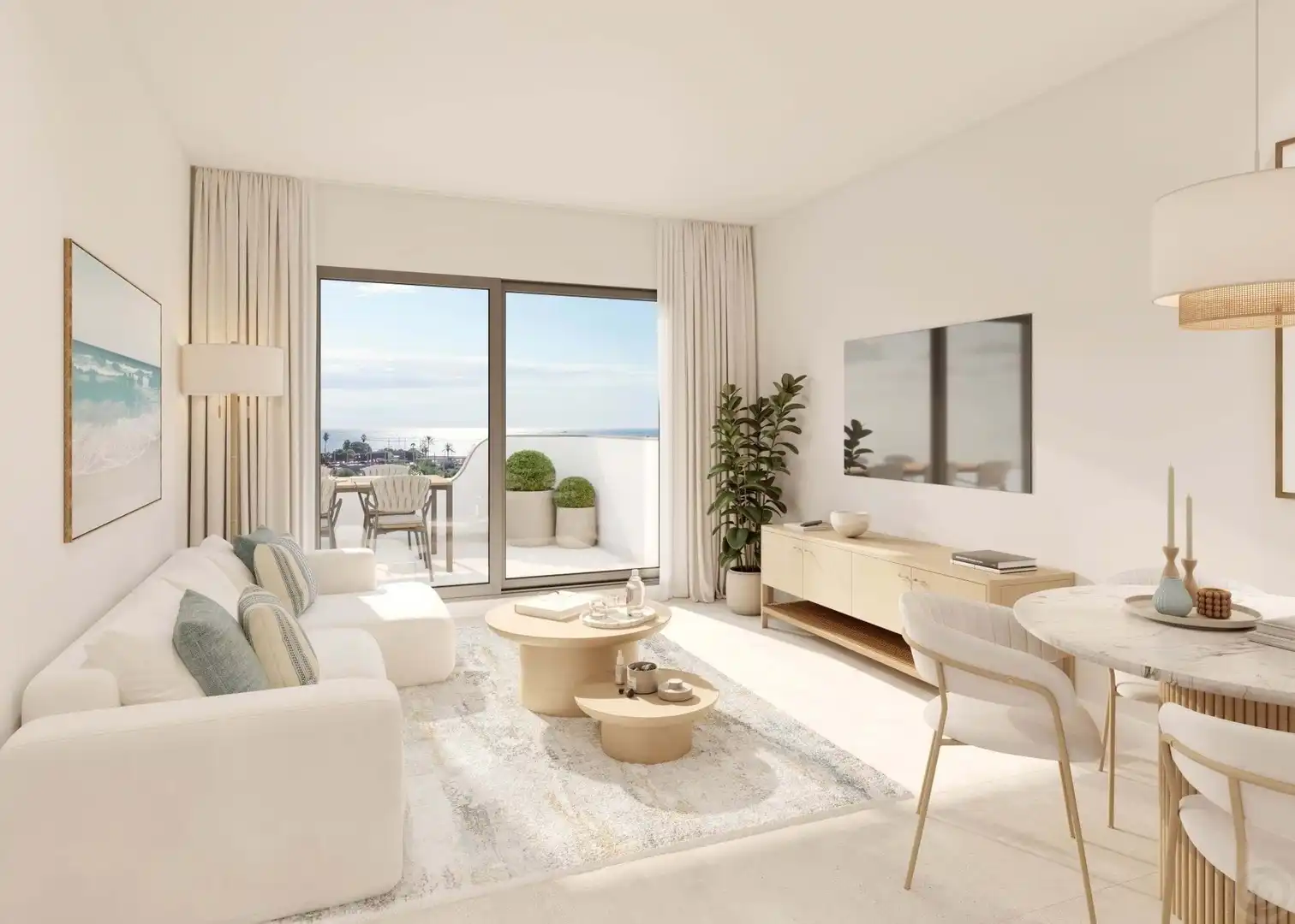 Living room of Houses for sale in Vélez-Málaga  with Air Conditioner, Heating and Private garden