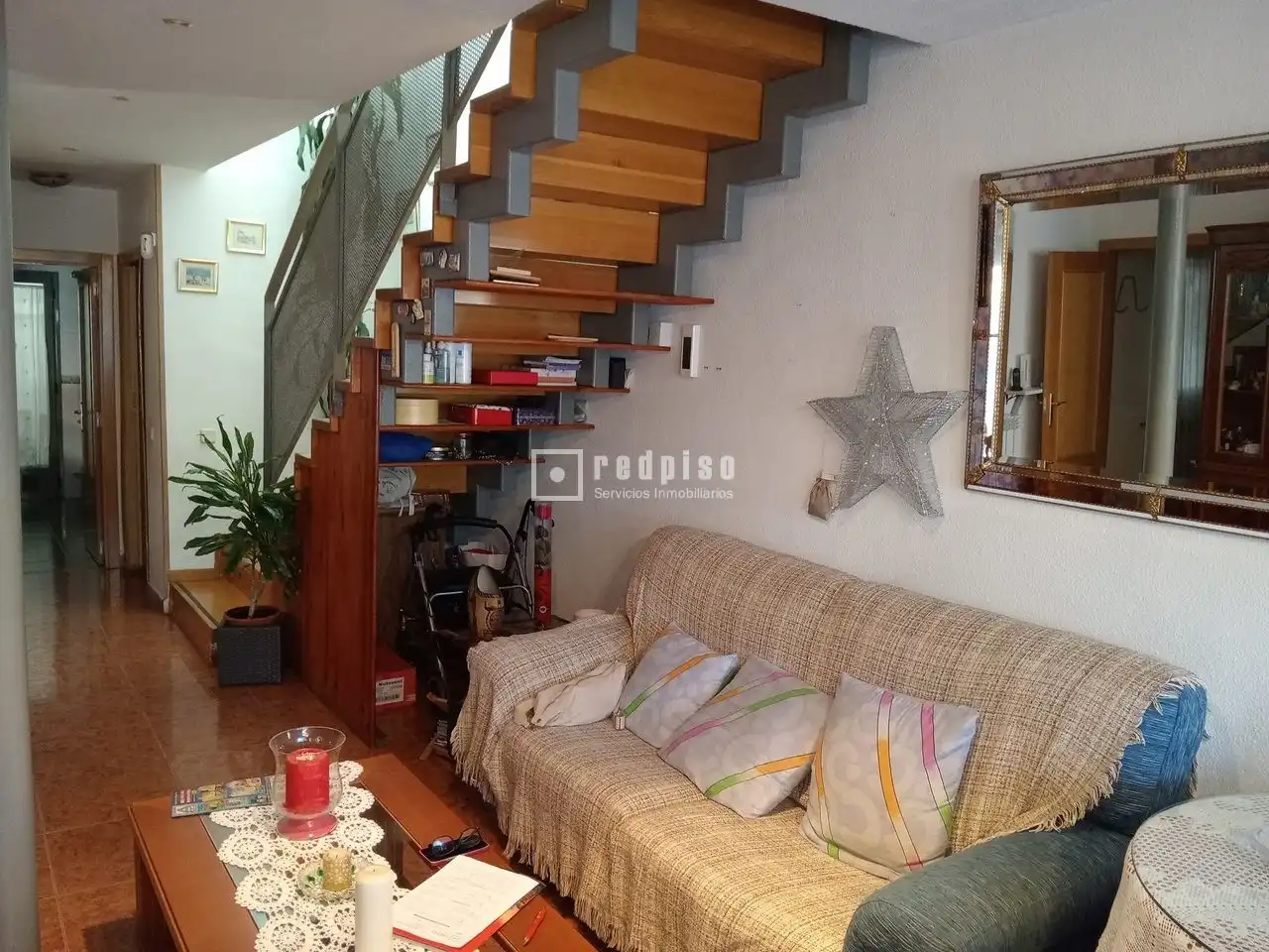 Living room of Houses for sale in Madrid  with Air Conditioner, Heating and Terrace
