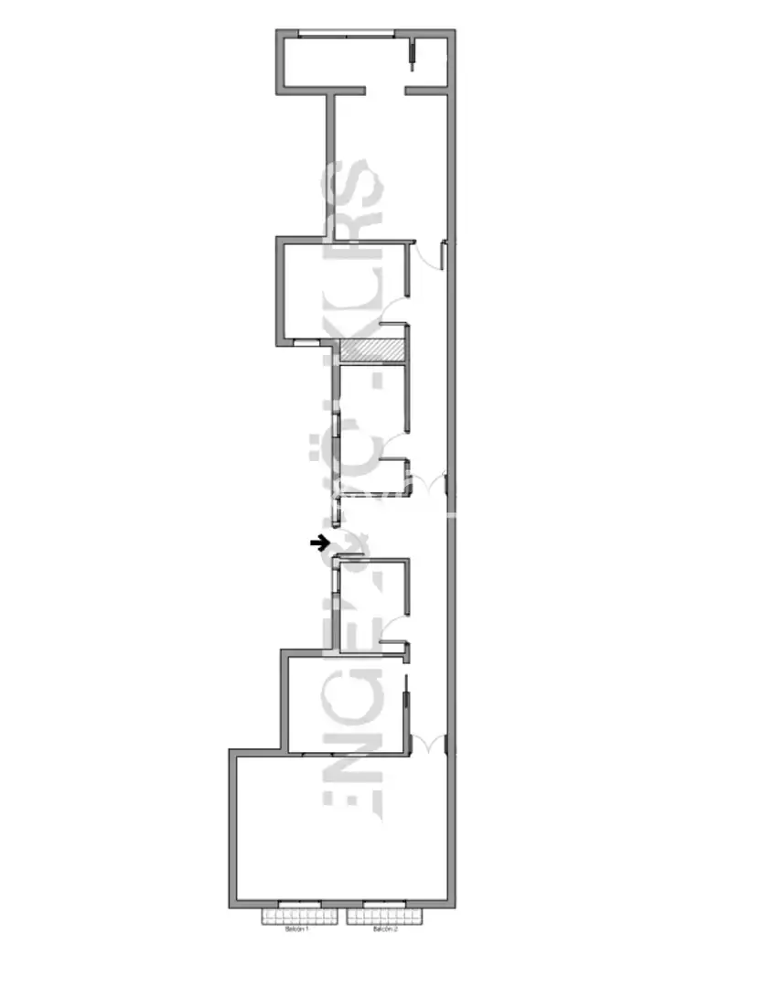 Piso con terraza en venta en Eixample, imagen 37