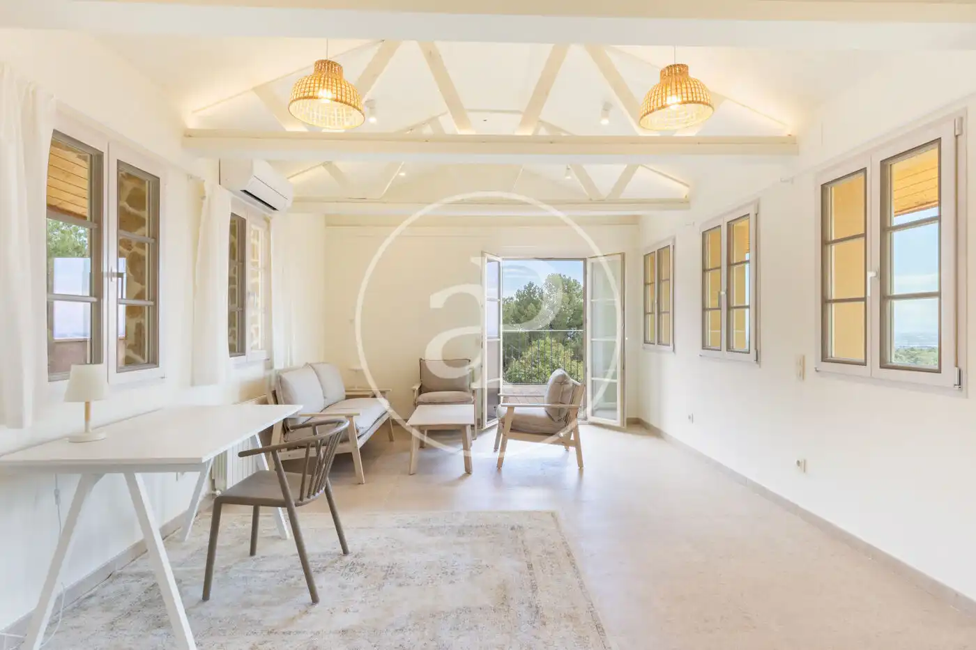 Sala de estar de Finca rústica en venta en Albalat dels Tarongers con Calefacción, Jardín privado y Terraza