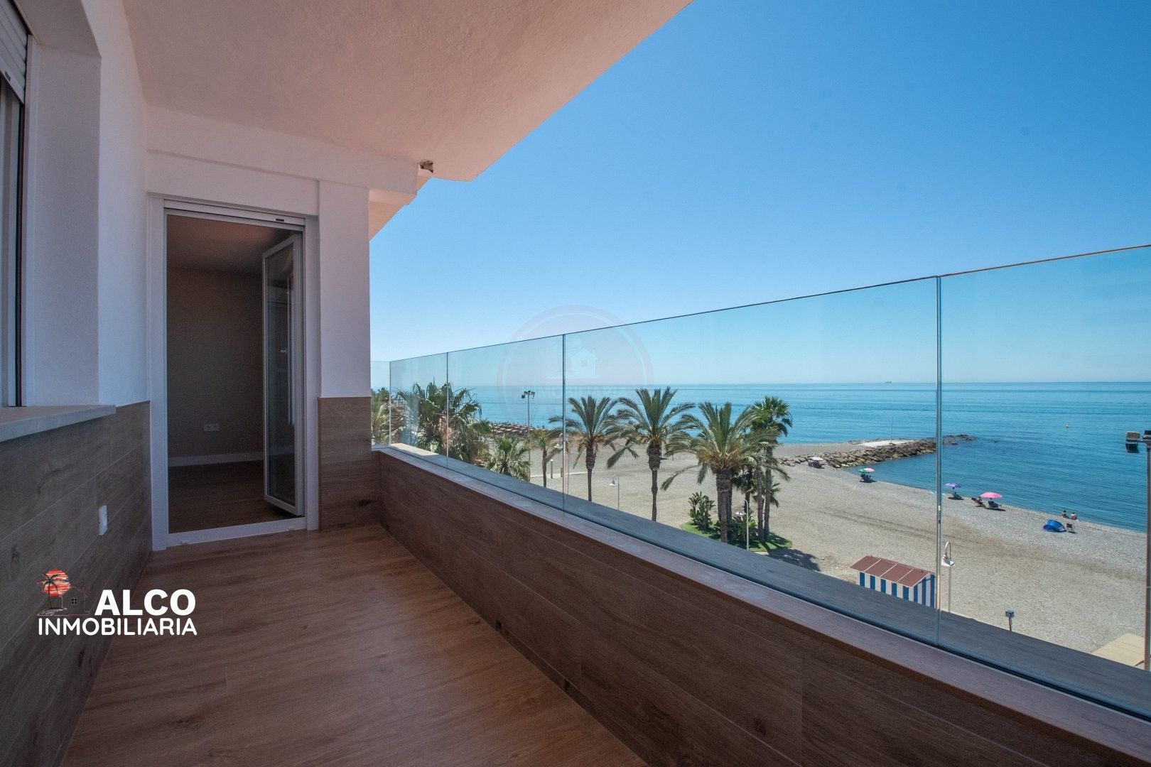 Bedroom of Flat for sale in Algarrobo  with Air Conditioner, Terrace and Furnished