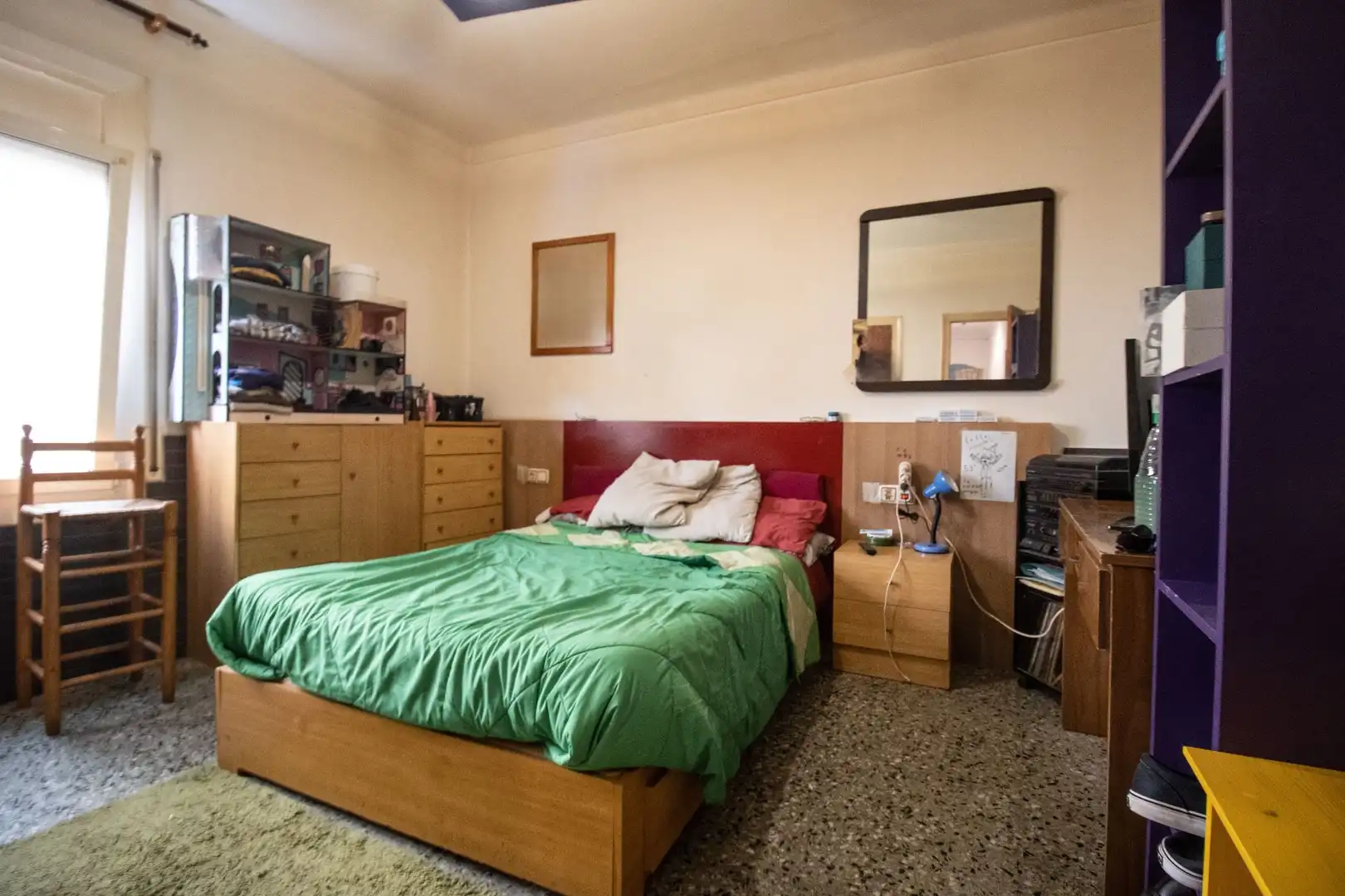 Schlafzimmer von Wohnung zum Verkauf in Roses mit Heizung, Terrasse und Abstellraum