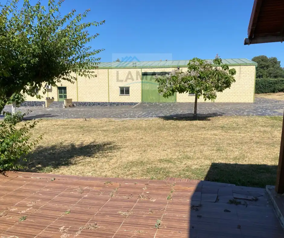 Vista exterior de Finca rústica en venda en Belvís de Monroy amb Aire condicionat, Jardí privat i Moblat