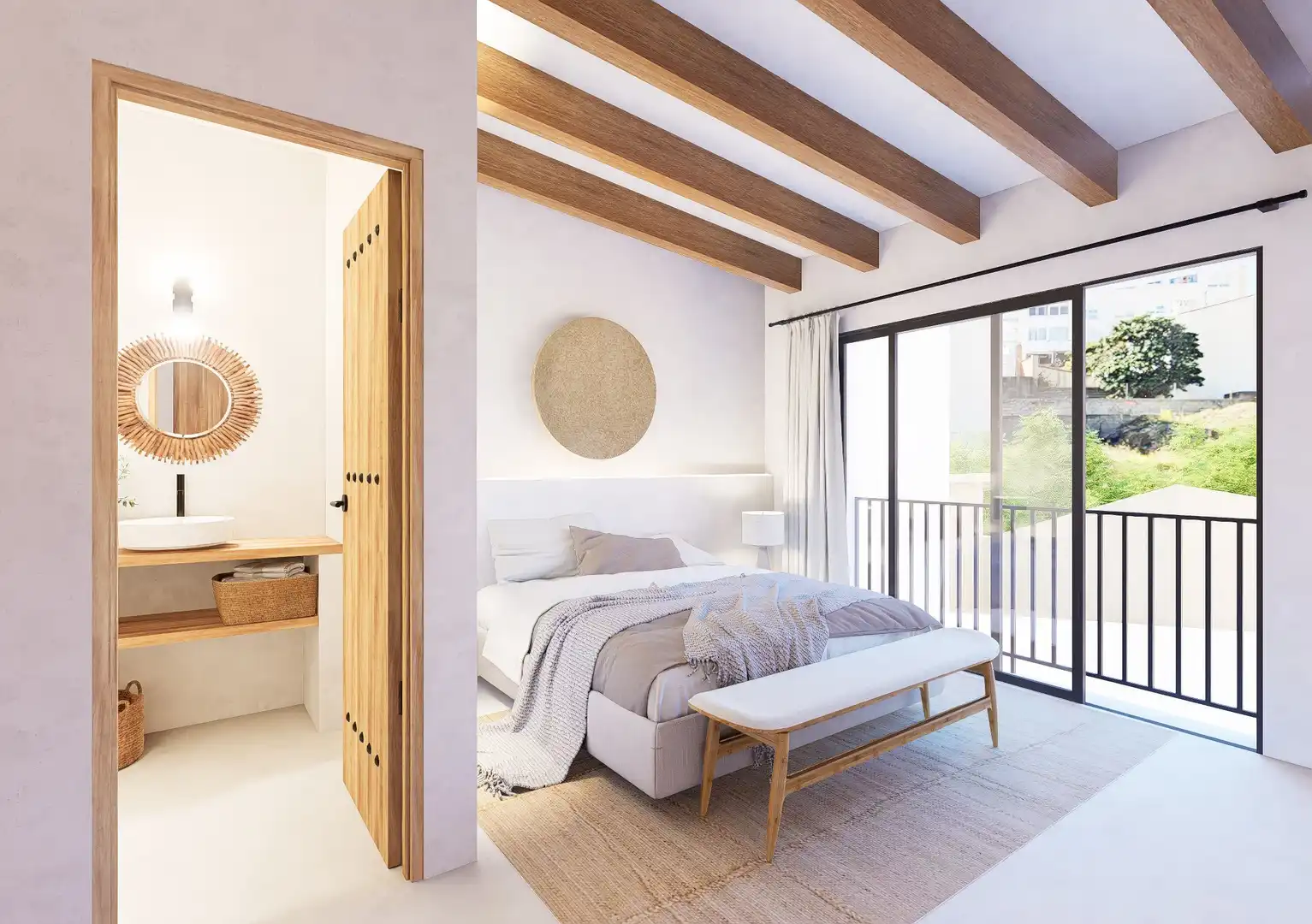 Bedroom of Country homes for sale in Pego  with Air Conditioner, Heating and Terrace