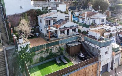 Vista exterior de Casa o xalet en venda en Sant Fost de Campsentelles amb Aire condicionat i Balcó