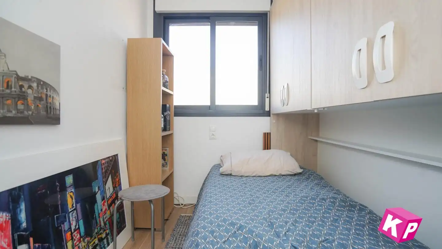 Schlafzimmer von Wohnung zum Verkauf in Santa Pola mit Klimaanlage, Heizung und Terrasse