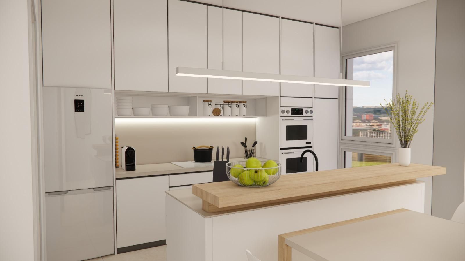 Cuina de Àtic en venda en Ses Salines amb Aire condicionat i Terrassa