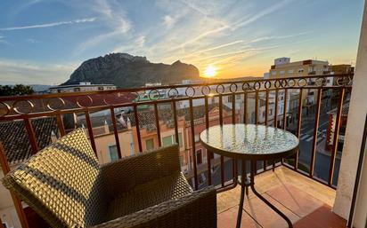 Terrace of Flat for sale in El Verger  with Air Conditioner, Heating and Furnished