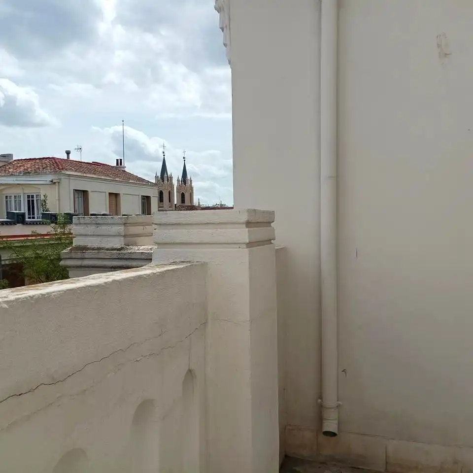 Terrasse von Dachboden zur Miete in Madrid mit Klimaanlage, Heizung und Terrasse