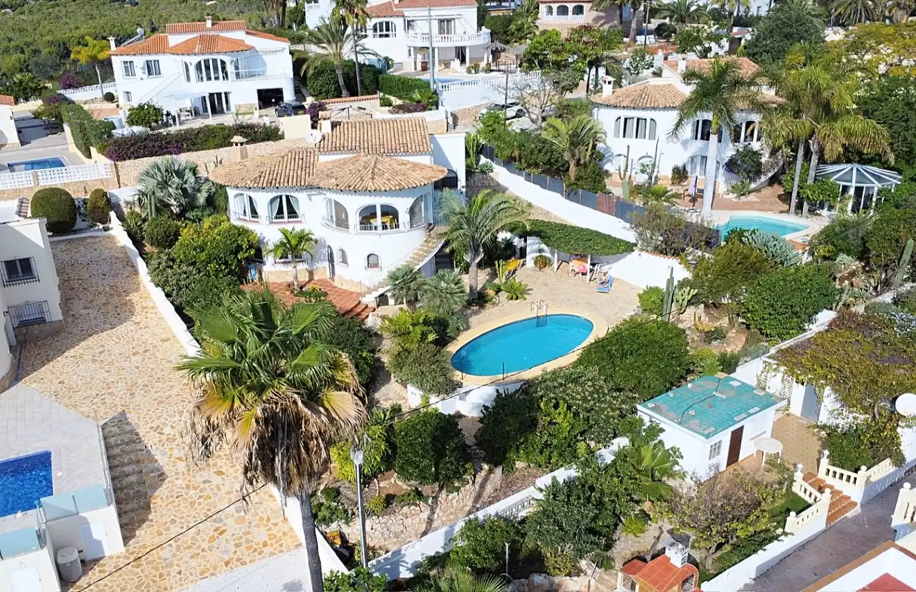 Exterior view of Houses for sale in Calpe / Calp  with Terrace