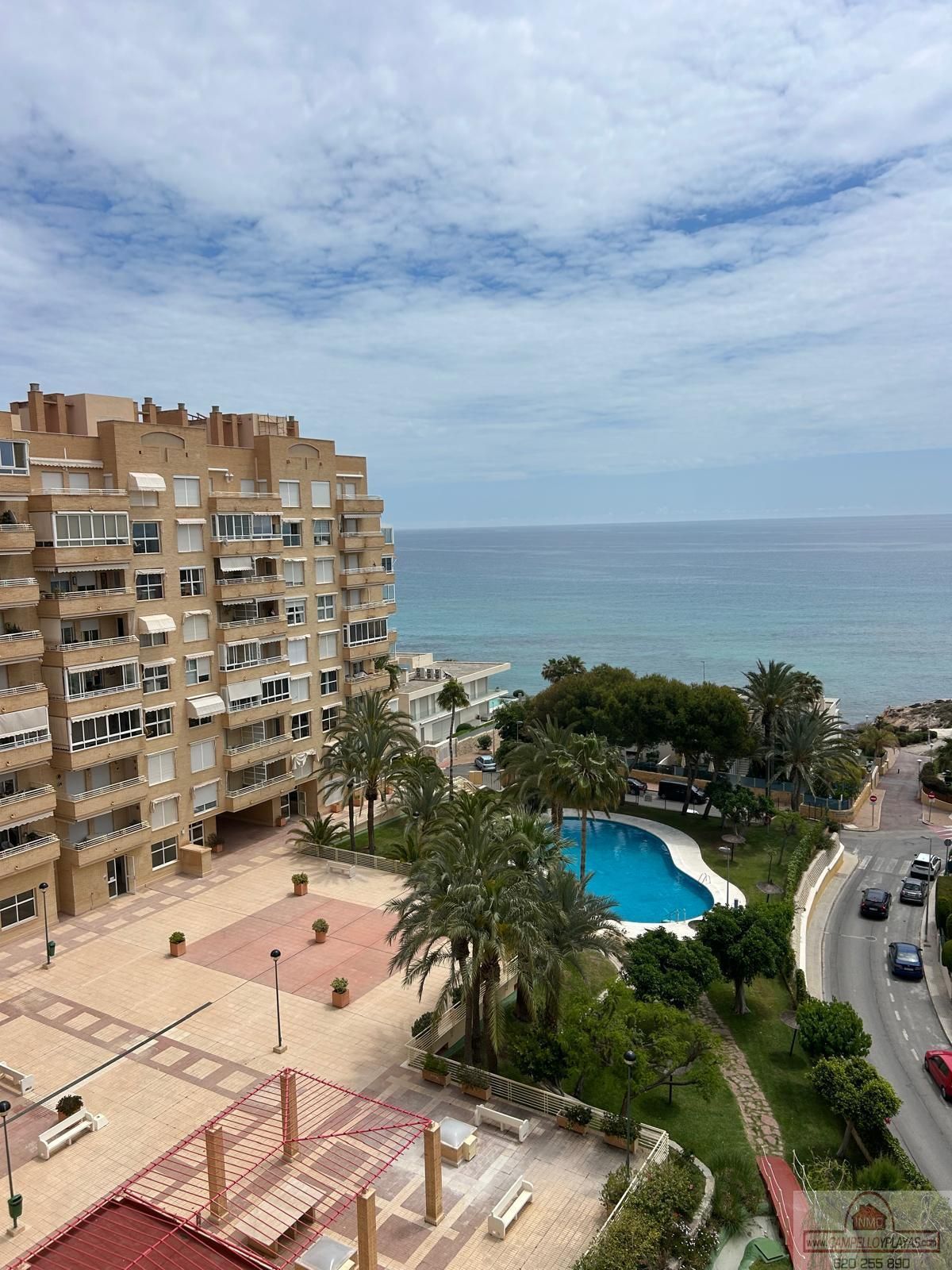 Exterior view of Flat for sale in El Campello  with Storage room and Community pool