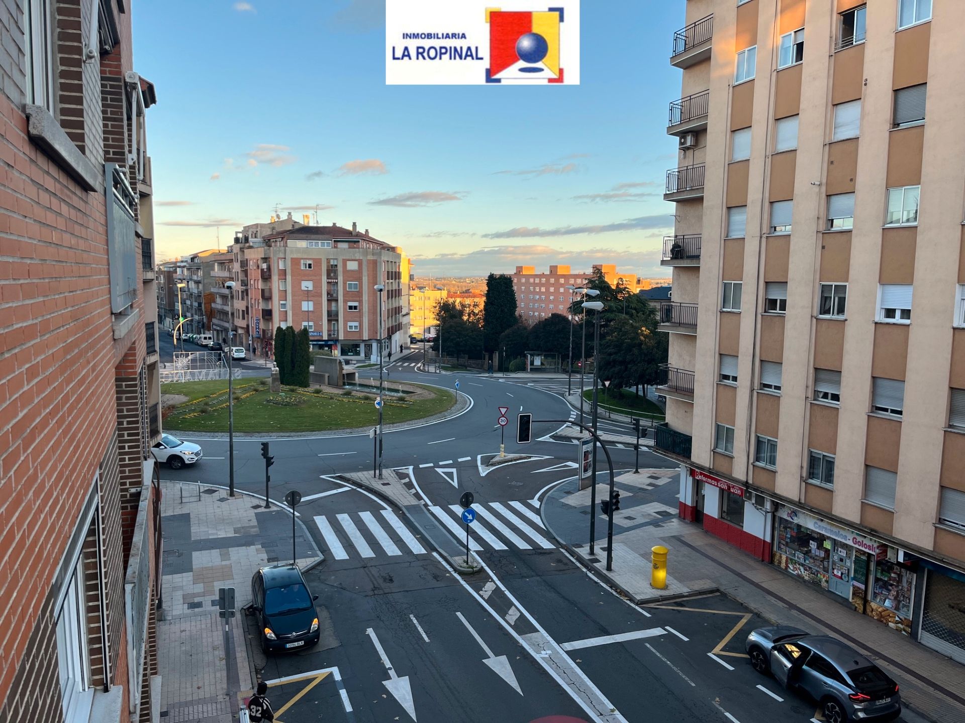 Exterior view of Flat for sale in Salamanca Capital  with Heating, Terrace and Balcony