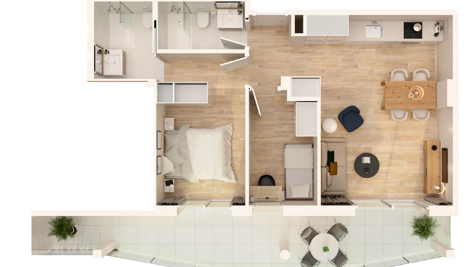 Foto 1 von Wohnung zum Verkauf in Carrer Malaga, Moncófar Playa, Castellón