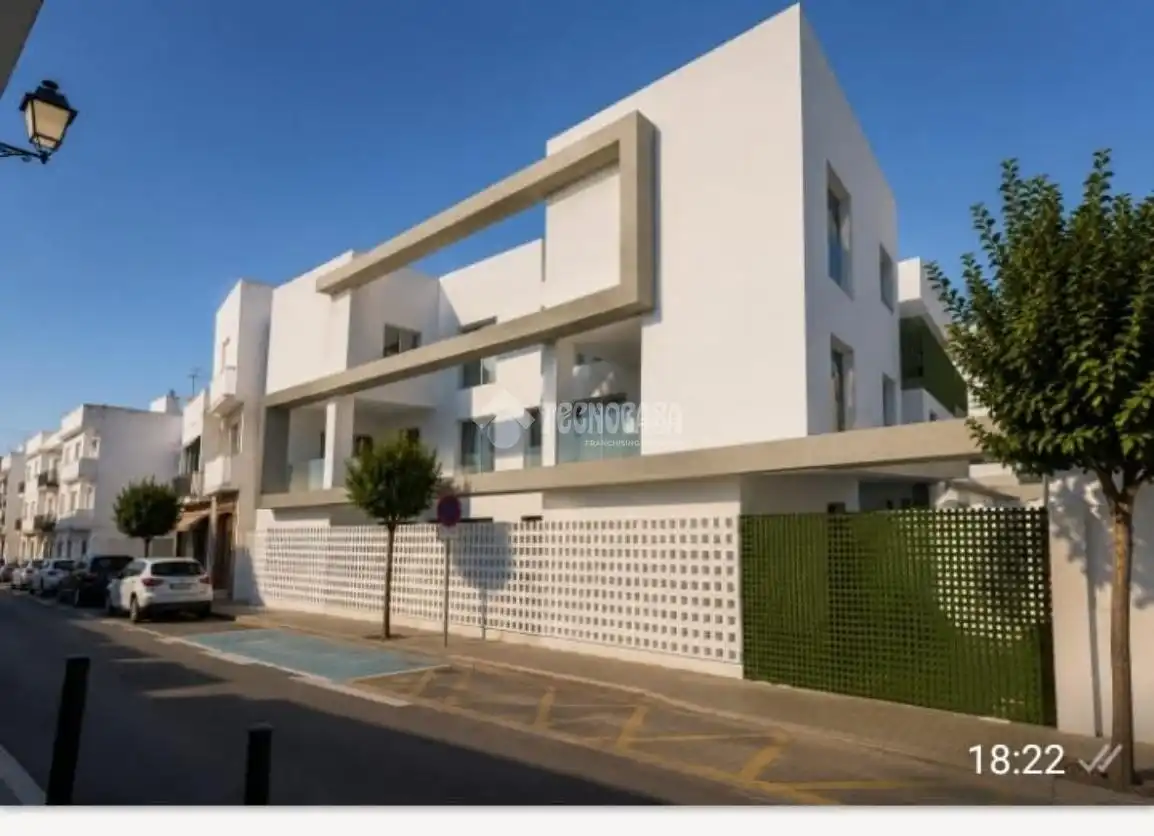 Vista exterior de Ático en venta en Conil de la Frontera con Terraza