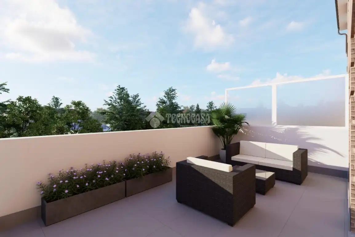 Terrace of Flat for sale in Cabanillas del Campo  with Heating, Terrace and Home automation