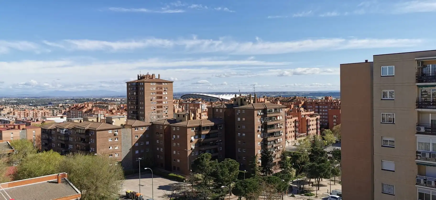 Exterior view of Flat for rent in  Madrid Capital  with Air Conditioner, Heating and Furnished