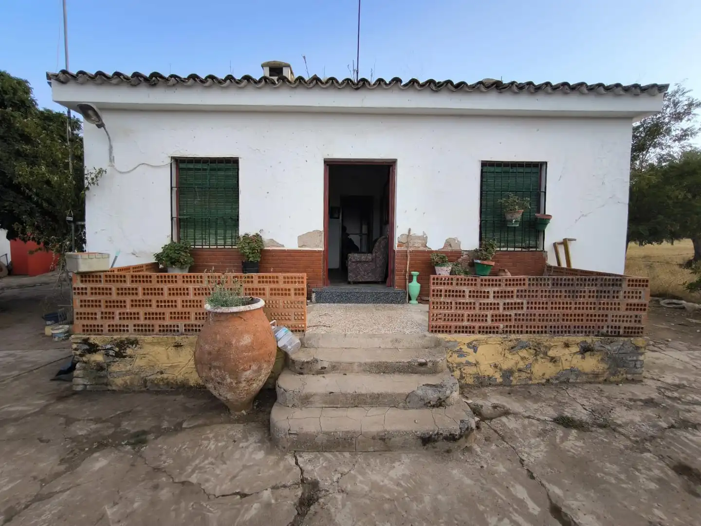Vista exterior de Finca rústica en venda en El Viso de San Juan
