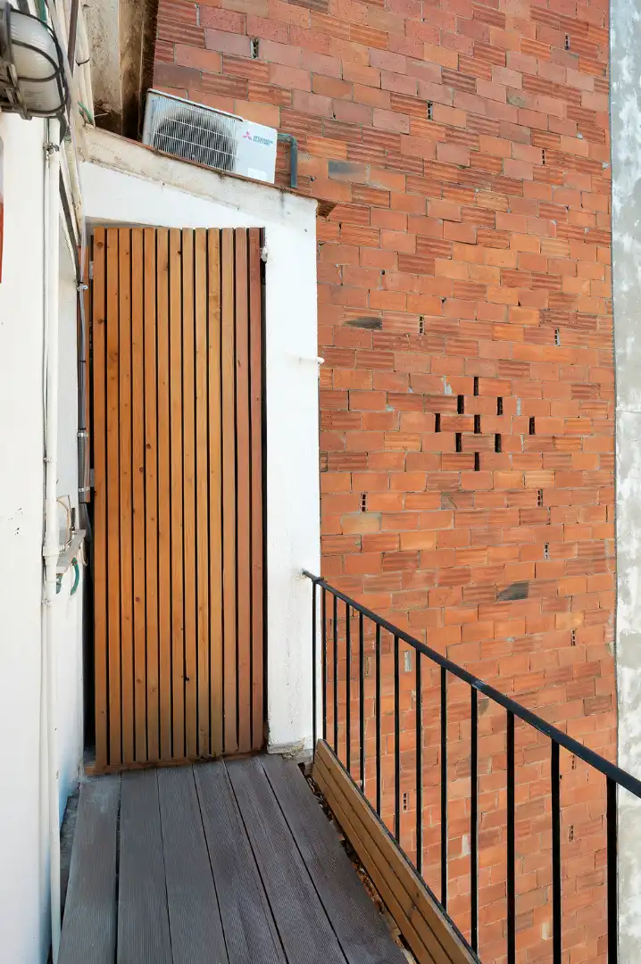 Vista exterior de Àtic en venda en Barcelona amb Aire condicionat, Parquet i Terrassa