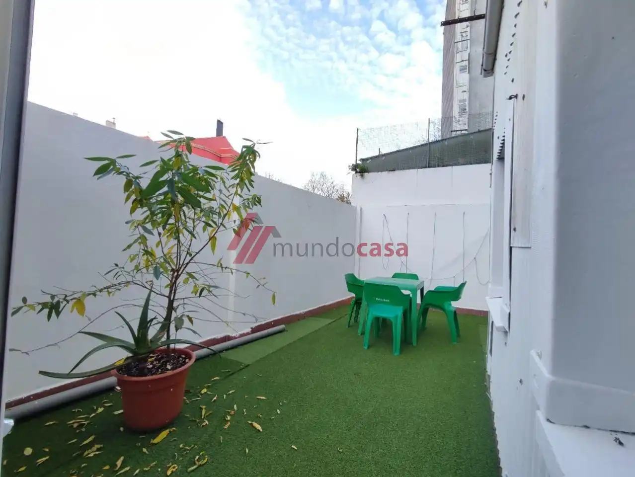 Terrasse von Wohnung zur Miete in Ferrol mit Terrasse und Möbliert