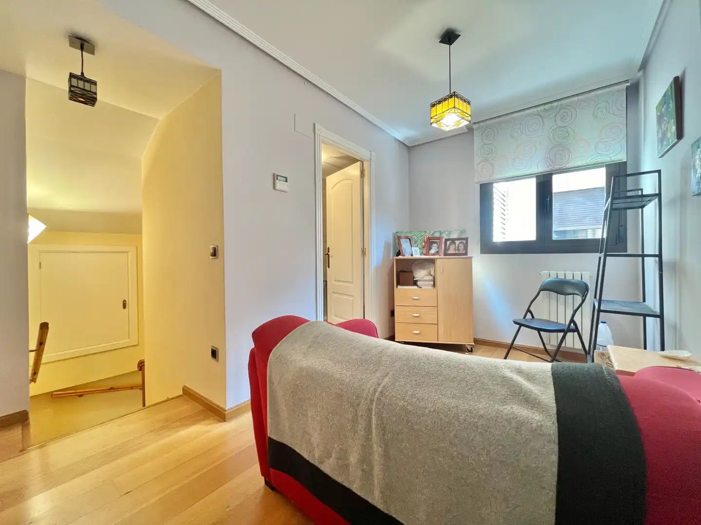 Schlafzimmer von Maisonette zum Verkauf in Zaragoza mit Klimaanlage, Heizung und Parkett