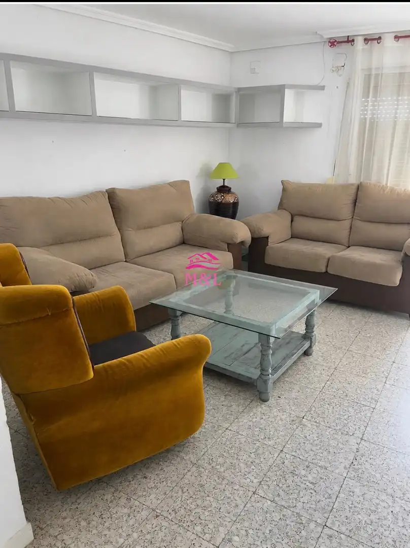 Wohnzimmer von Wohnung zur Miete in Mérida mit Terrasse und Möbliert