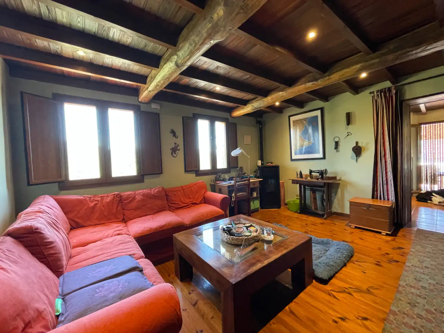 Living room of Detached homes for sale in Mieres (Asturias)  with Heating, Private garden and Terrace