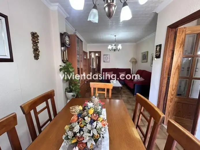 Sala de estar de Piso en venta en Los Realejos con Amueblado y Balcón