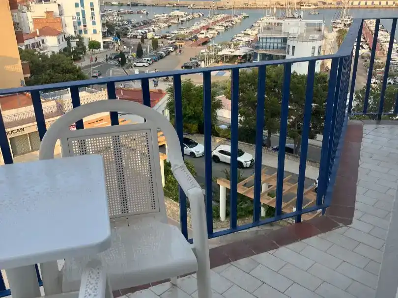 Terrasse von Wohnung zur Miete in L'Ampolla mit Klimaanlage, Abstellraum und Möbliert