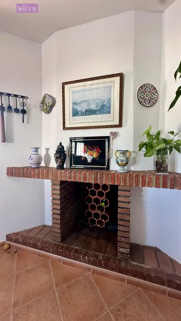 Sala d'estar de Casa o xalet en venda en Conil de la Frontera amb Jardí privat, Terrassa i Piscina
