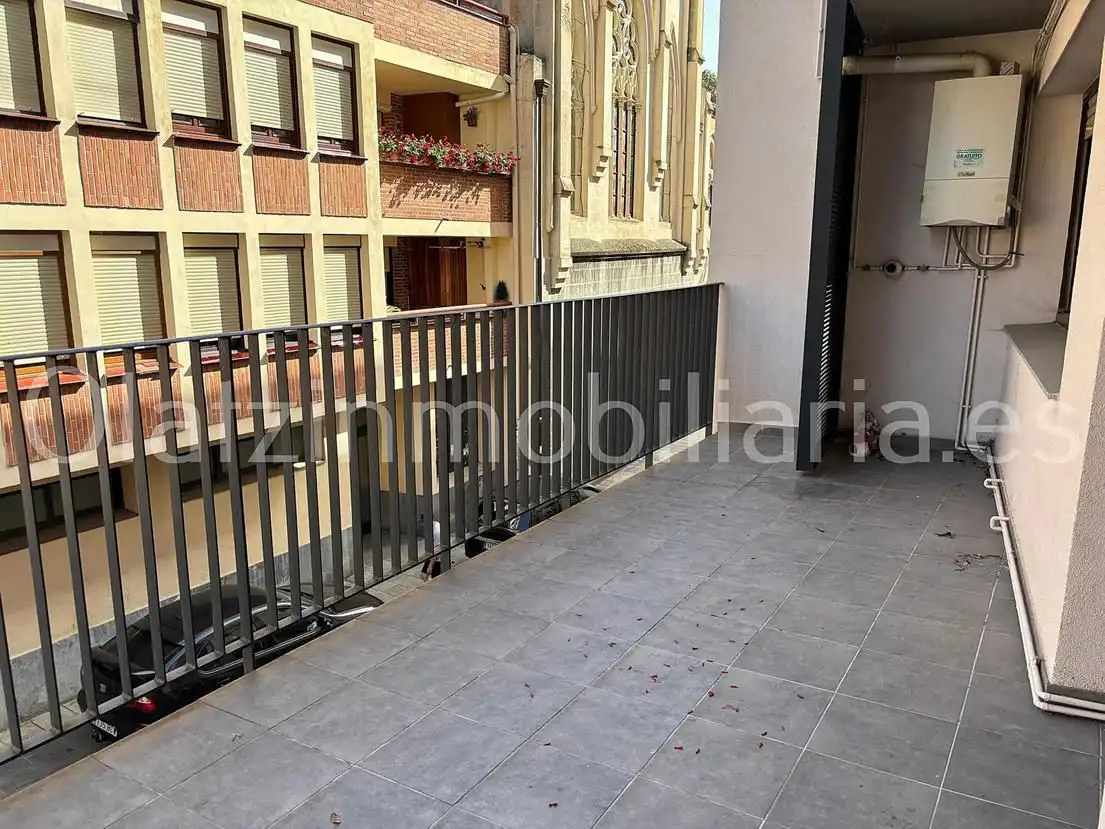 Terrasse von Wohnung zum Verkauf in Balmaseda mit Heizung, Terrasse und Abstellraum