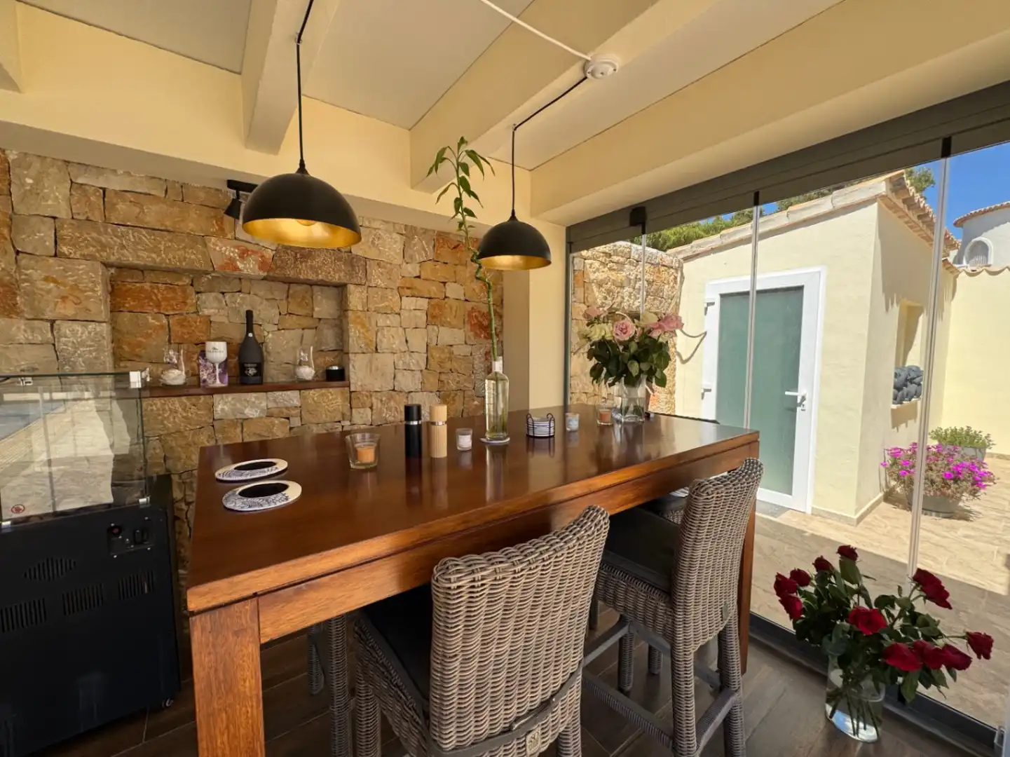 Terrace of Houses for sale in Moraira  with Air Conditioner, Heating and Private garden