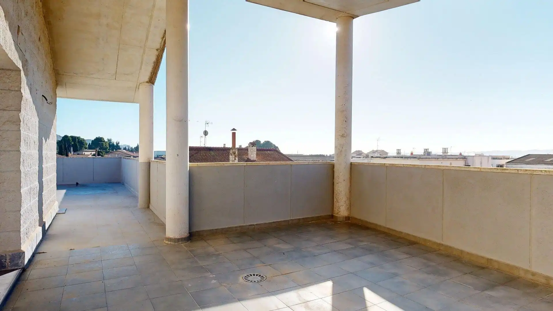 Terrasse von Haus oder Chalet zum Verkauf in Nuez de Ebro mit Klimaanlage, Heizung und Privatgarten
