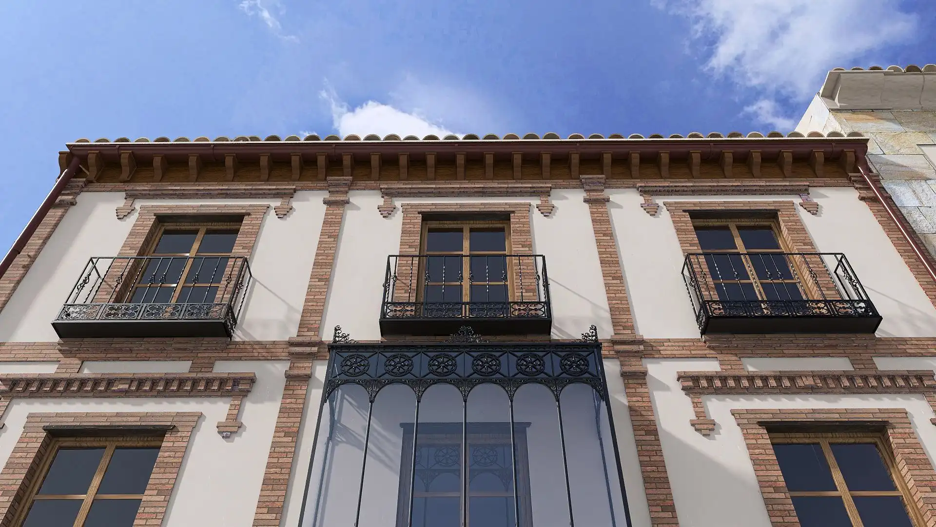 Exterior view of Flat for sale in Salamanca  with Air Conditioner, Heating and Balcony