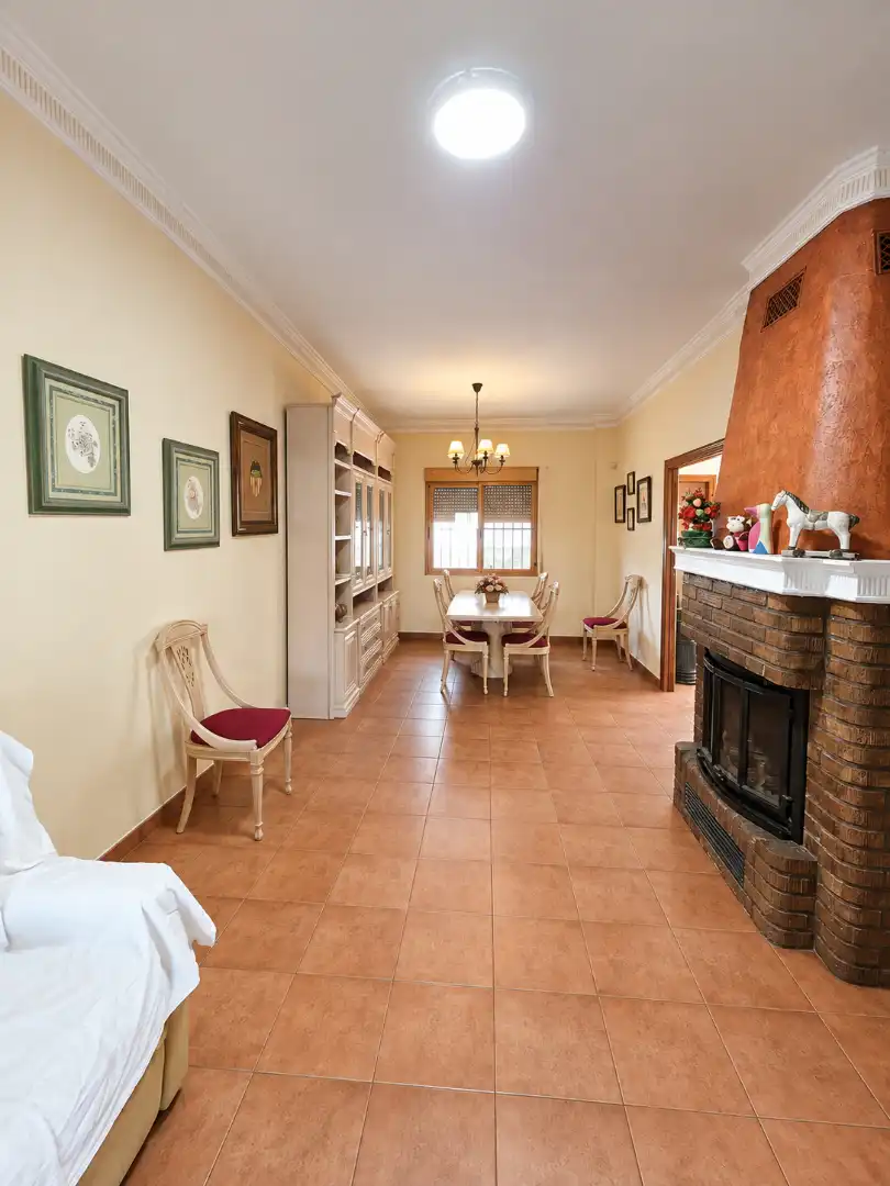 Menjador de Casa o xalet en venda en Picanya amb Aire condicionat, Jardí privat i Terrassa