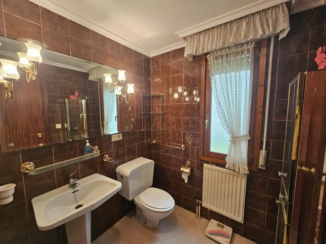 Bathroom of Flat for sale in Arróniz  with Heating, Terrace and Furnished