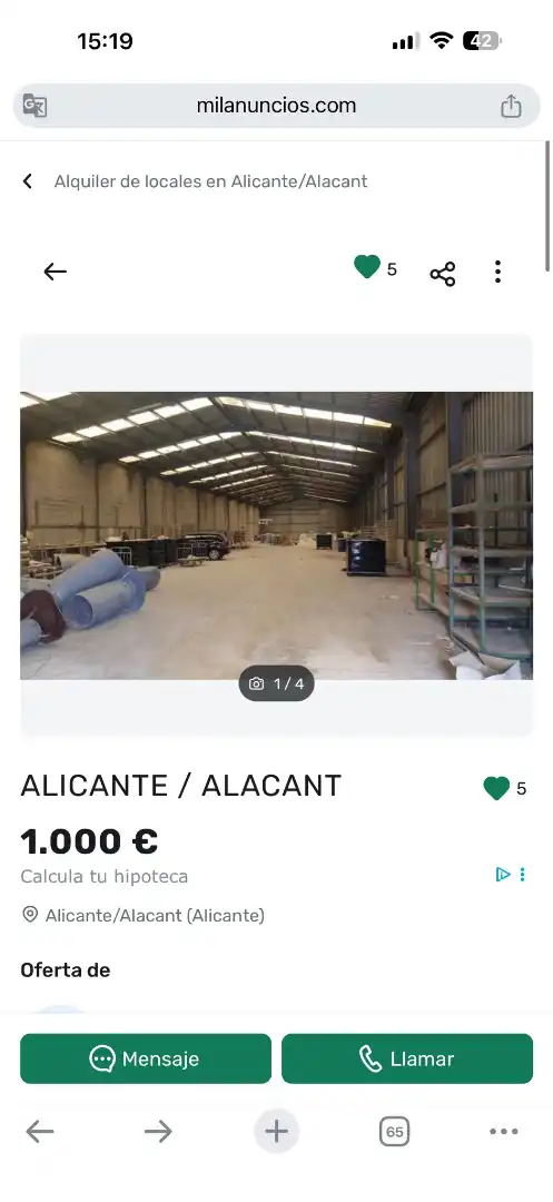 Local comercial en venta en Pla - Carolinas