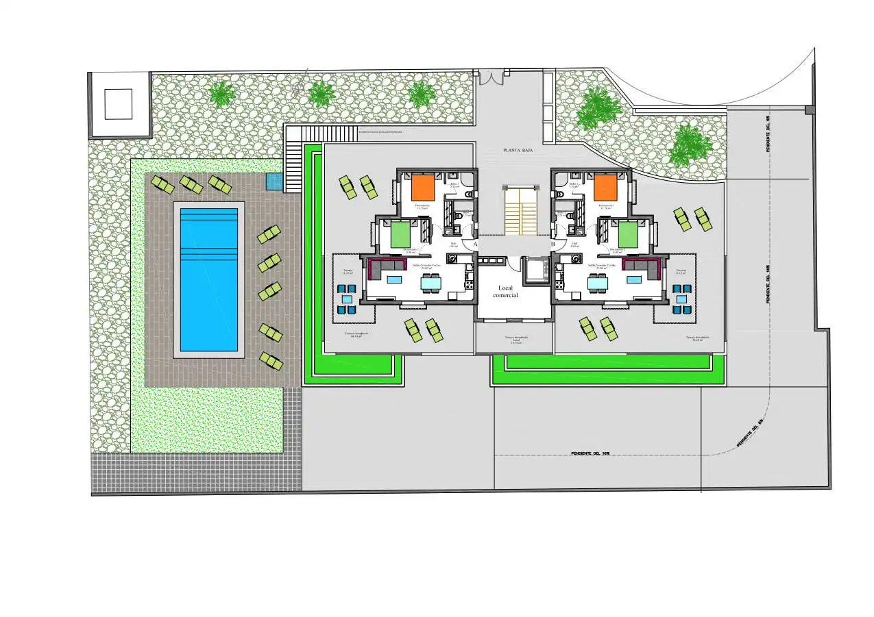 Mini appartamento con terrazza in vendita a Orihuela Costa, imagen 38