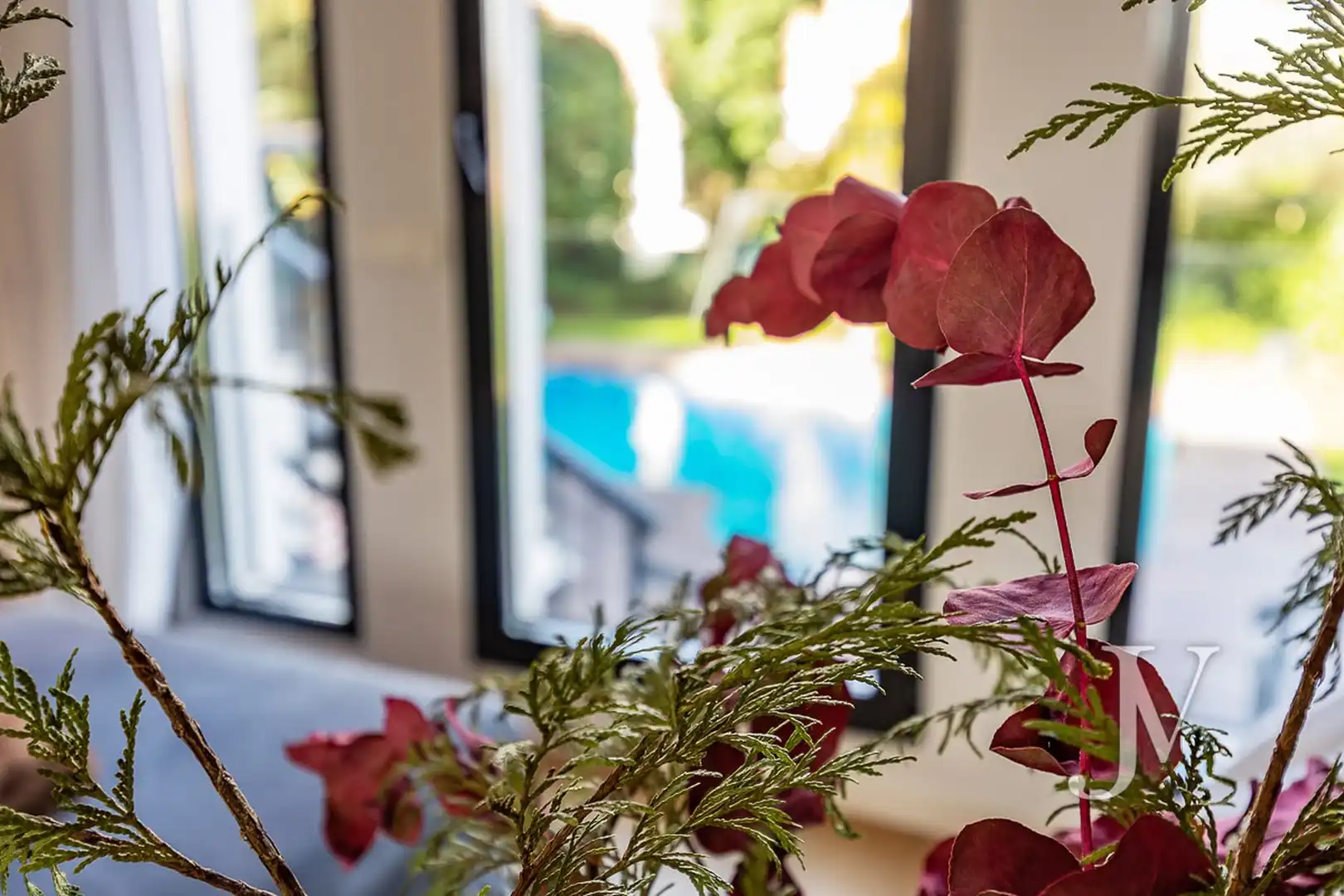Swimming pool of Detached homes for rent in Pozuelo de Alarcón  with Air Conditioner, Heating and Private garden