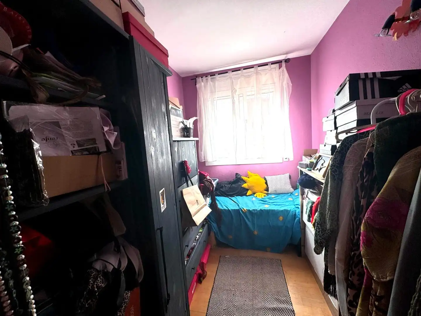 Schlafzimmer von Dachboden zum Verkauf in Castelldefels mit Klimaanlage, Heizung und Parkett