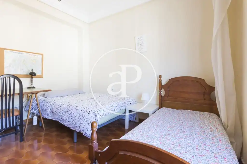 Bedroom of Flat for rent in Valencia  with Furnished