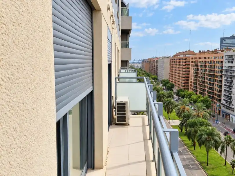 Balcony of Flat for sale in  Valencia Capital  with Air Conditioner, Terrace and Balcony