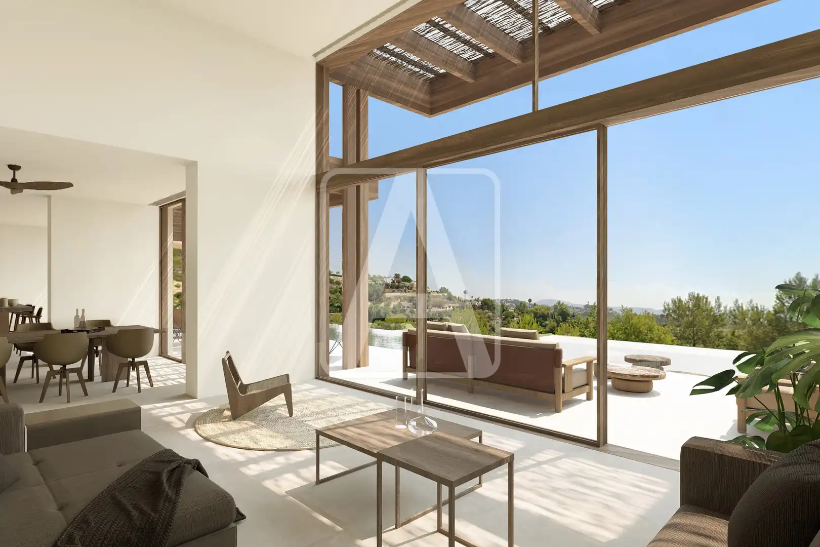 Villa mit Pool zum Verkauf in La Fustera, imagen 4