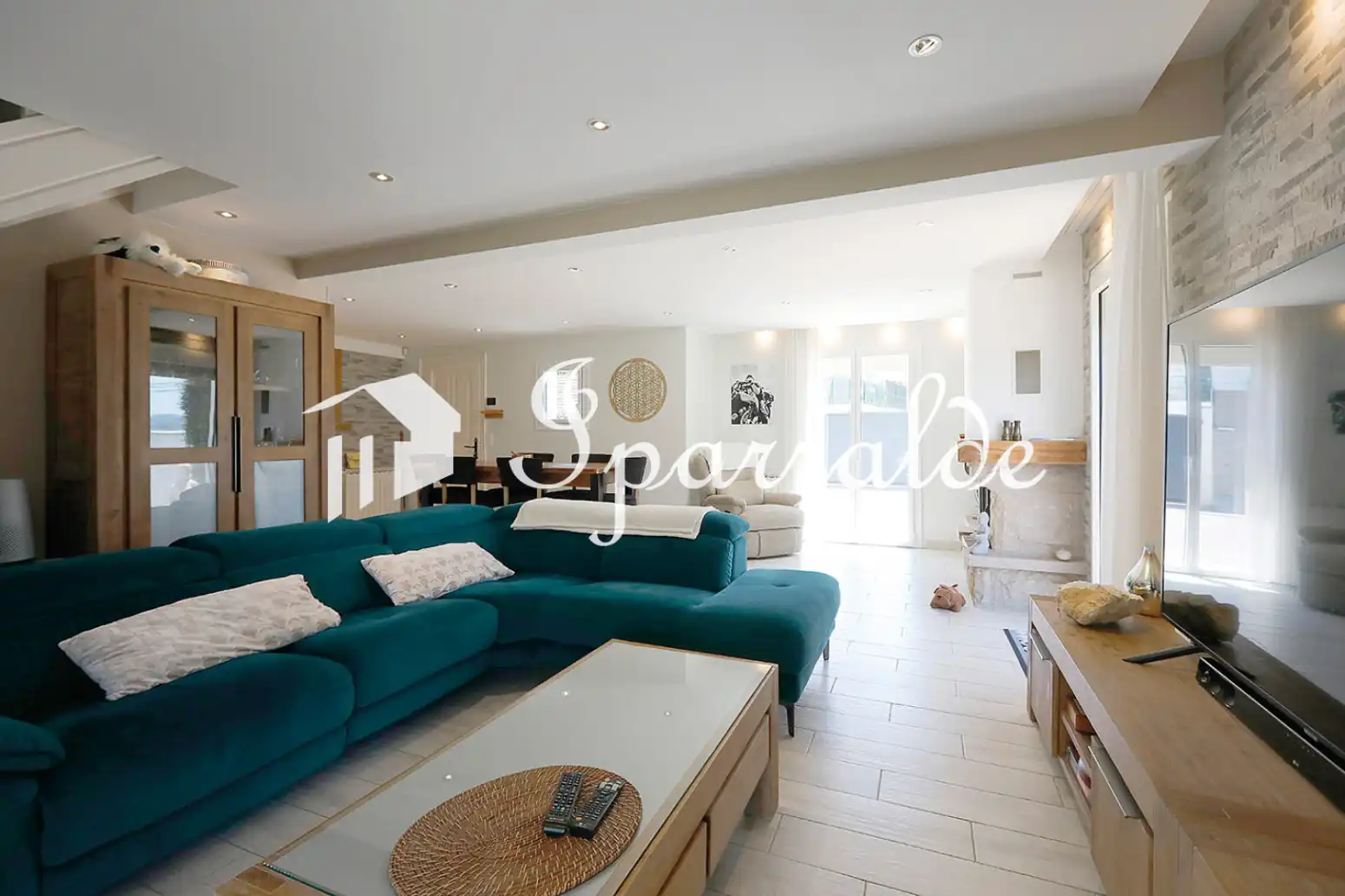 Sala d'estar de Casa o xalet en venda en Hendaye amb Aire condicionat, Calefacció i Parquet